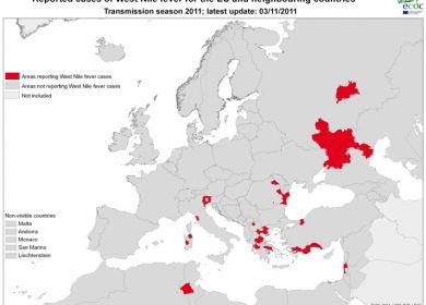 Map West Nile