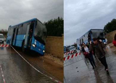 bus fuori strada