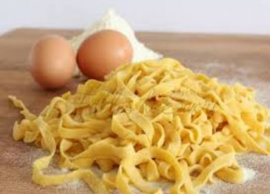 fettuccine all'uovo