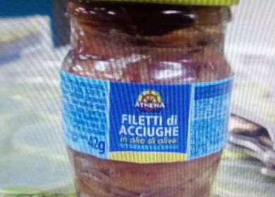 filetti di acciughe