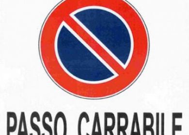 passo carrabile