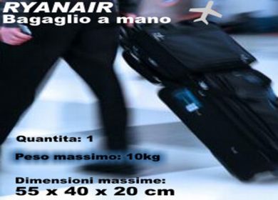 ryanair bagaglio mano