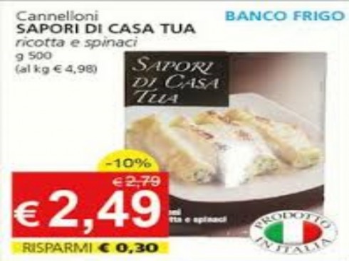 cannelloni sapori di casa tua