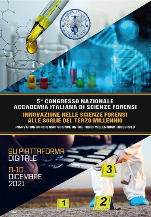 5° CONGRESSO NAZIONALE  ACCADEMIA ITALIANA DI SCIENZE FORENSI 