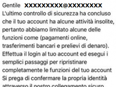 Truffe online. Conti correnti online nel mirino della criminalità informatica. Il collegamento “sicuro” che ci frega