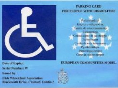 contrassegno eu disabili