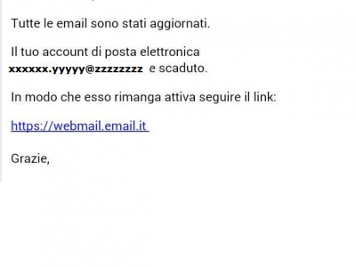 Truffe online. La frode dei finti messaggi per gli account email in scadenza rilanciata dalla Polizia Postale