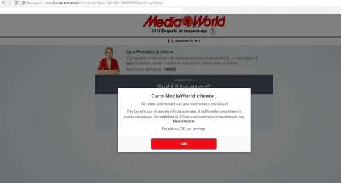 Falso sms di “MediaWorld”: occhio alla truffa del finto regalo di un Samsung S9