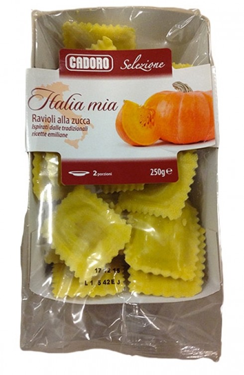 ravioli alla zucca cadoro