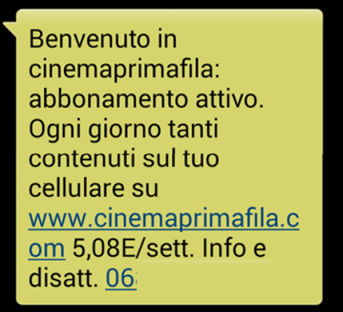 Servizi a valore aggiunto su smartphone e telefonini: una piaga inarrestabile