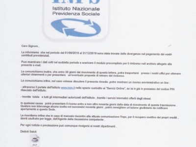 Frodi online. L’INPS nuovamente nel mirino dei truffatori telematici.