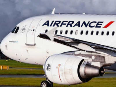 Fumo su un volo Air France a Firenze