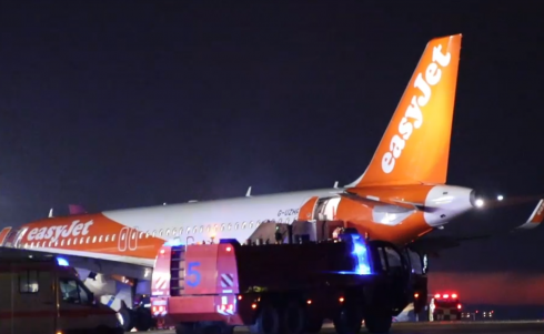 Atterraggio d'emergenza per un aereo Easyjet in volo per Innsbruck