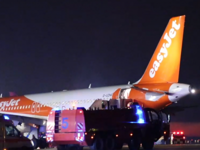 Atterraggio d'emergenza per un aereo Easyjet in volo per Innsbruck