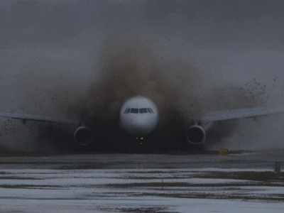 Airbus Avion Express del volo Milano Bergamo – Vilnius esce di pista in fase di atterraggio