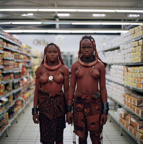 africane in supermercato