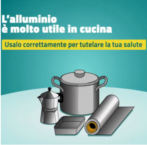 Contaminazioni da alluminio su cibi 