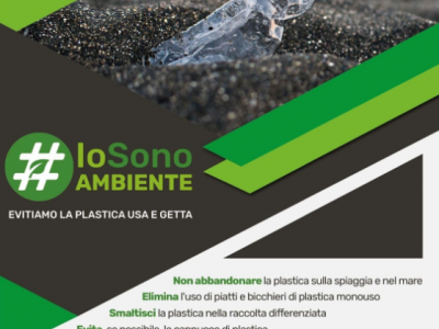 "IO SONO AMBIENTE" evitiamo la plastica usa e getta