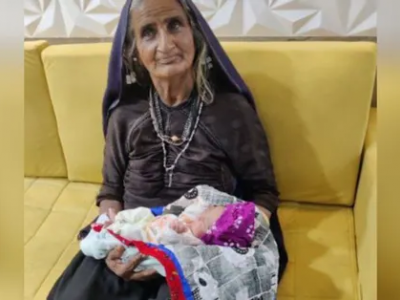 Una donna diventa mamma per la prima volta a 70 anni. 