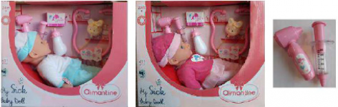 Carrefour ritira BAMBOLA SET DOTTORE MY SICK BABY DOLL: "Rischio soffocamento". 