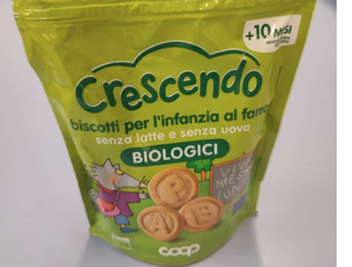 Coop richiama altri lotti di biscotti per l’infanzia: contengono troppo piombo