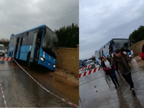 bus fuori strada