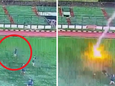 'Roba da incubi': muore calciatore colpito da un fulmine in campo