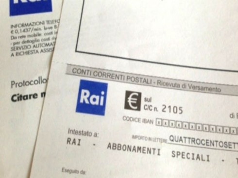 canone rai in bolletta