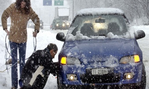 catene a bordo per neve