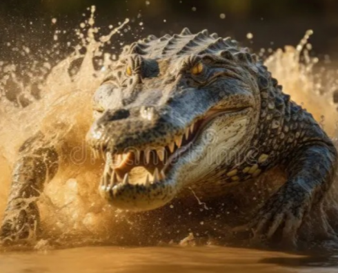 Australia, un enorme coccodrillo marino insegue un cane al largo della spiaggia del Far North QLD