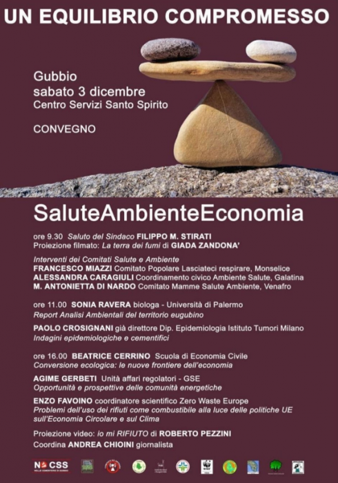 Salute e Ambiente: "Un equilibrio compromesso" - Gubbio 