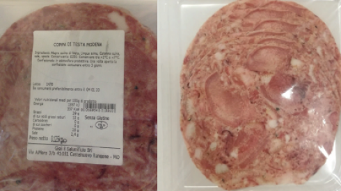 Rischio presenza Listeria, il Ministero richiama la coppa di testa di GIGI IL SALUMIFICIO S.R.L.