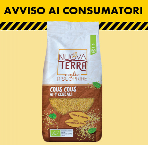 COOP richiama Cous Cous: senape (allergene) non dichiarata in etichetta