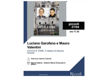 CICCIO E TORE. Il mistero di Gravina