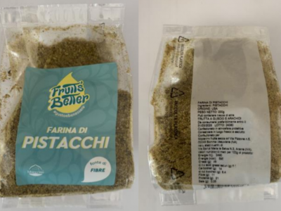 Farina di pistacchi richiamata dai supermercati per livelli eccessivi di ocratossina