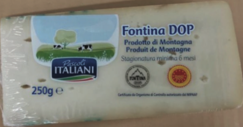 Escherichia coli STEC nella fontina Dop Eurospin. Il lotto da evitare