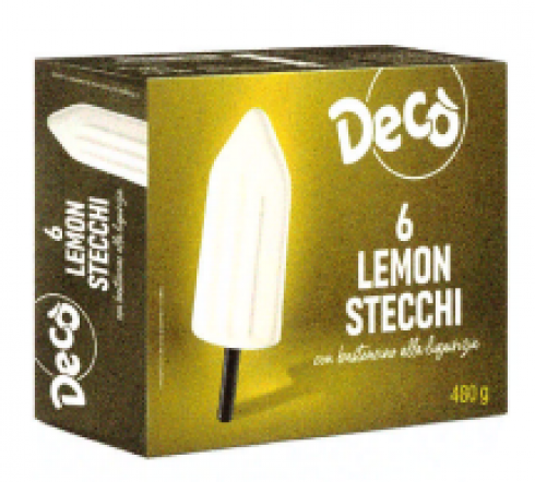 Avviso per i celiaci: 6 Lemon Stecchi con bastoncino alla liquirizia senza glutine Decò ritirati per errore di etichettatura