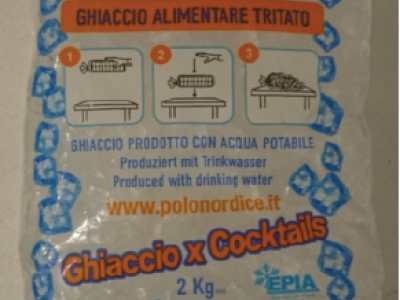 Contaminazione microbiologica ghiaccio tritato: ministero salute segnala rischio