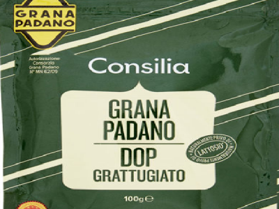 Grana Padano Dop grattugiato richiamata per possibile presenza di frammenti metallici