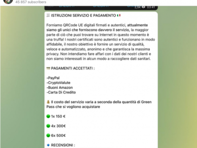 Phishing per ottenere il Green Pass: nel mirino anche una modella genovese.