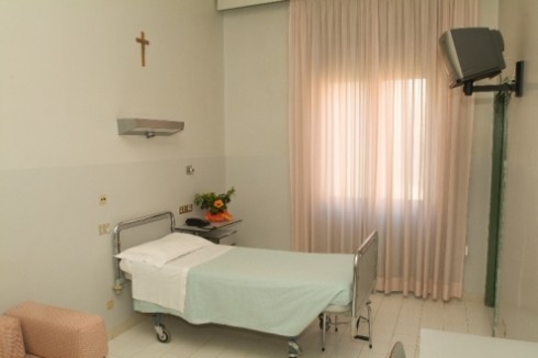 letto vuoto ospedale