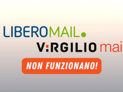 Libero e Virgilio mail in “down”. Il blocco delle caselle di posta elettronica iniziato dalla notte del 23 perdura anche oggi