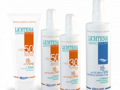 Creme solari invendute richiamate volontariamente dalle farmacie dalla Società Giuliani SpA. Si tratta dei Solari Lichtena spf 50. 