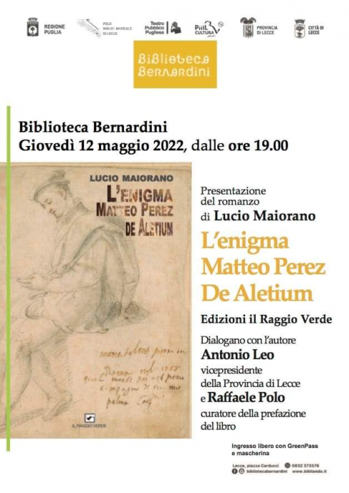 "L’enigma Matteo Perez de Aletium" di Lucio Maiorano