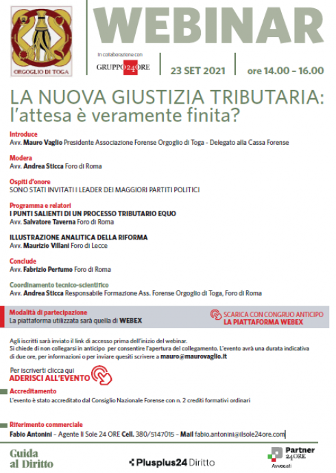 "LA NUOVA GIUSTIZIA TRIBUTARIA": l’attesa è veramente finita?"