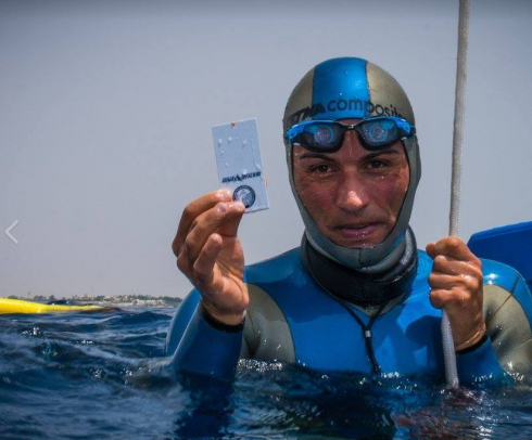 Mondiali di apnea, argento e record italiano per il salentino Michele Giurgola