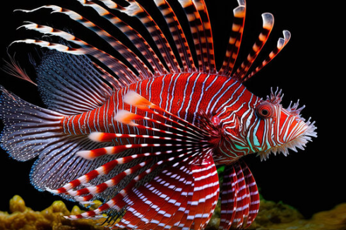 Specie aliene del mare, pescato in Calabria pesce velenoso. Si tratta del Pesce Scorpione