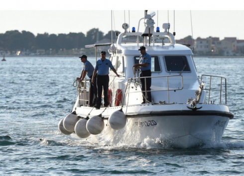 Peschereccio italiano sequestrato dalla polizia di Spalato. 