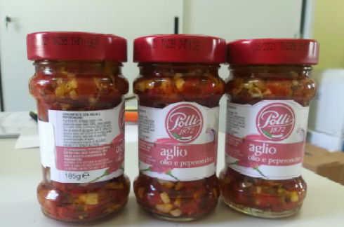 Presenza di corpi estranei, ministero della Salute annuncia richiamo di Aglio olio e peperoncino POLLI