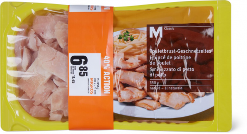 Frammenti di metallo, la Migros richiama lo M-Classic Sminuzzato di petto di pollo in confezione da 2.